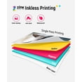thumbnail image 4 of Liene PR ZP110W#WW2 Pearl 2x3 Inch Photo Printer w 50 Sheets Zink Photo Paper, 4 of 8