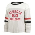 thumbnail image 2 of Women's '47 Oatmeal Georgia Bulldogs Vault All Class Lena Long Sleeve T-Shirt, 2 of 3