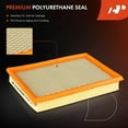thumbnail image 6 of A-Premium 2-PC Engine Air Filter Compatible with Ford Taurus 1996-1999, Tempo 1992-1994 & Mercury Sable 1996-1999 3.0L, Topaz 1992-1994, Replace# F6DZ9601B, E6DZ9601B, 6 of 6