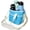 B, variant on Insulated Drink Carrier Bag, Multiple Tumbler Carrier Caddy, Family Compartment Drink Bag, Water Bottle Holder with Adjustable Strap, Drink Caddy Tote forTravel Outings