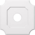 thumbnail image 2 of Ekena Millwork CMP30LE-07000 30 Po OD x 7 Po ID Carré Locke Architectural Grade PVC Contemporain Médaillon de Plafond, 2 of 3