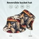 thumbnail image 2 of Balery Cute Forest Mushrooms Sombreros para el sol para hombre y mujer, sombrero de pescador con UPF 50+, 2 of 6