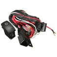 thumbnail image 2 of 12V 40A Car Rocker Switch Wiring Harness LED Fog Light Driving Lamp Fuse Relay Wiring ON OFF Switch Kit 5 Pin Universal Vehicle SUV Van, 2 of 10