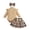 Khaki, variant on YWIYIUD InfantBaby Girl Clothes Sets 3PCS Fall Winter Ruffle Sleeve Ribbed Romper Plaid Mini Skirt Headband Set for Toddler Girls Bow Skirt with Headband Outfits InfantBaby Girl Clothing 3-6 Months