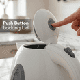thumbnail image 5 of OVENTE 1.7L Electric Kettle with 1100W Fast Boiling Water, White KP72W | Best For Coffee or Tea, BPA-Free, Water Level Gauge, Auto Shut-Off, Indicator Light, Boil-Dry Protection & Removable Filter, 5 of 8