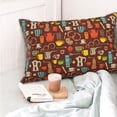 thumbnail image 4 of Balery Retro Coffee Funda de Cojín Estampada, Regalos para Mujeres, Regalos de Amor para Ella, Regalos para Novia o Esposa, Funda de Almohada-20"x30", 4 of 6