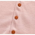 thumbnail image 5 of Coerni Baby Girl Clothing Set Short Sleeve Solid Ribbed Tops Patchwork Jeans Denim Pants Outfits Set Outfits for Teen Girls, 5 of 9