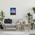 thumbnail image 3 of Stupell Industries Vivid Nebula Landscape Nature Painting Black Framed Art Print Wall Art, 16 x 20, 3 of 9