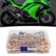 thumbnail image 5 of Kit De Pernos De Carenado De Motocicleta, Pernos De Carenado De Parabrisas Simples 177 Piezas Compactos De Aluminio Para Moto, 5 of 7