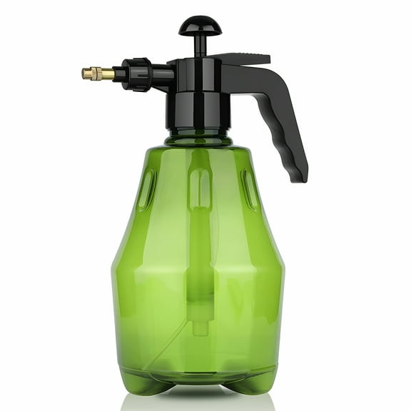 ZEPARO Gallon Handheld Garden Pump Sprayer,Lawn & Garden Pressure Water Spray Bottle with Adjustable Brass Nozzle,for Plants and Other Cleaning Solutions,Green