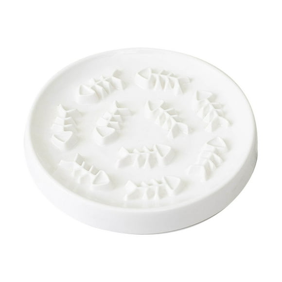 Slow Feeder Cat Bowls, Ceramic Slow Feeder Healthy Eating Diet Pet Dog Slow Feeding Bowl