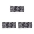 thumbnail image 1 of Sonducket Diadema de ganchillo Floral estampado de leopardo deportes Tie-dye alta elasticidad accesorios para peinados para gimnasio deportivo Type1 NO1, 1 of 6