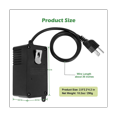 thumbnail image 4 of AC Motor Speed Controller, AC 100V-120V & 15A Max, with Overload Protection Switch & Voltage LED Display Screen US Plug, 4 of 7