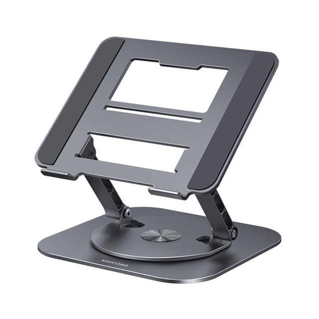 Soporte para computadora portátil de aleación de aluminio Soporte de computadora portátil de altura ajustable para tableta portátil FLhrweasw El nuevo