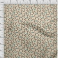 thumbnail image 4 of oneOone Viscose Chiffon Light Brown Fabric Jacobean Floral Sewing Craft Projects Fabric Prints By Yard 42 Inch Wide, 4 of 4