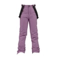 thumbnail image 4 of Outfmvch Womens Sweatpants Snowboarding Pants Ski Snow Pants Women Fleece Lined Waterproof Pants Winter Sweatpants Winter Pants Womens Winter Clothes Purple 3xl, 4 of 7