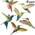 thumbnail image 1 of 6 Large Beautiful Hummingbird Birds Removable Hummingbird Flying Wall Stickers For Bedroom Living Room Art Home Decor, 1 of 4