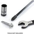 thumbnail image 5 of THE CIMPLE CO - 100pc Stainless Steel Self Drilling Tapping Screws #10 x 1" Hex and Phillips, 5 of 9