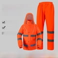 thumbnail image 4 of Traje impermeable reflectante para pantalones de lluvia, administración de carreteras, saneamiento de propiedades, patrulla de alta velocidad, advertencia, poncho protector impermeable, 4 of 4