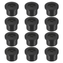 Uxcell 12-Pack Rubber Grommets for Wiring 12mm Desk Hole Grommet for Cables