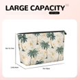 thumbnail image 4 of Makeup Bag - Palm tree_AC Cosmetic Bag Portable Travel Toiletry Bag for Women Small Make Up Organizer Bag Zipper Pouch Travel Essentials, 4 of 8