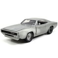 thumbnail image 2 of Dom's 1970 Dodge Charger R/T Bare Metal "Fast & Furious 7" (2015) Movie 1/24 Diecast Model Car by Jada, 2 of 3