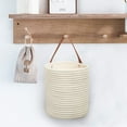 thumbnail image 2 of Plant Hanging Basket Woven Storage Basket Wall Hanging Storage Baskets Baskets Planter Baskets Rope Planter Baskets+, 2 of 9
