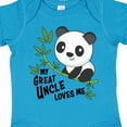 thumbnail image 4 of Inktastic My Great Uncle Loves Me Cute Panda Boys or Girls Baby Bodysuit, 4 of 5