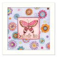 thumbnail image 1 of "Butterfly Kisses" par Bernadette Deming Imprimé Encadré d'Art Mural, 1 of 2