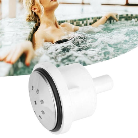 Bathtub Air Jet 9 Hole Spa Massage Pool Air Bubble Nozzle Bathroom Accessorie