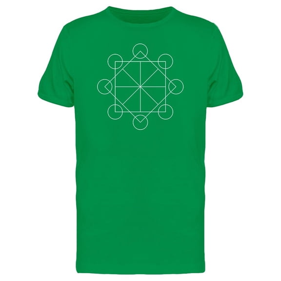 Alien Signs White Lines Tee Men's -Image by Shutterstock