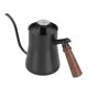 thumbnail image 5 of Cafetera de mano con oreja colgante de 650 ml, herramienta de café tipo goteo de acero inoxidable con termómetro negro, 5 of 5