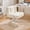 Cream, variant on Wider Seat Office Chair 26.4 Inch Cream Faux Fur Adjustable Desk Chair with Metal Base, Artificial Rabbit Hair Swivel Vanity Chair for Bedroom, Ergonomic Double Cushion Foam Seat