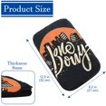 thumbnail image 4 of Thanksgiving Car Armrest Cover 12.5x8.2 Inch Soft Comfortable Furry Printed Accessory - Armrest Accessories, 4 of 6