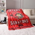 thumbnail image 3 of NHL Ottawa Senators Plush Blanket, 60" x 70", 3 of 3