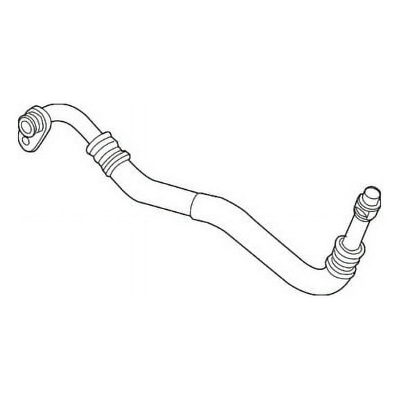 Oil Cooler Line - Compatible with 2008 BMW 535xi