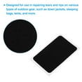 thumbnail image 3 of Unique Bargains Down Jacket Repair Patch 2' x 3', 6 Pack Self Adhesive Nylon Fabric Patch, Black, 3 of 5