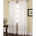 thumbnail image 3 of Miller Curtains Solunar Crushed Voile Insulating Sheer Curtain Panel;54 X 83 inch, 3 of 3