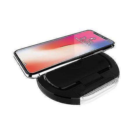 Plegable Inalámbrico Fast Charr Mobile Ph D Wireless Charr Fast Char Adecuado para Ios Android Vertical Base D Charr