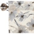 thumbnail image 3 of Sunflower Curtain Valance for Windows Vintage Floral Butterfly Window Treatments 1 Panel Short Curtains for Kitchen Windows Bathroom Bedroom,54 x 18 Inch, 3 of 5