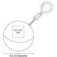 thumbnail image 3 of Paquete 135 piezas Impermeable en estuche redondo con gancho rojo 45722, 3 of 3