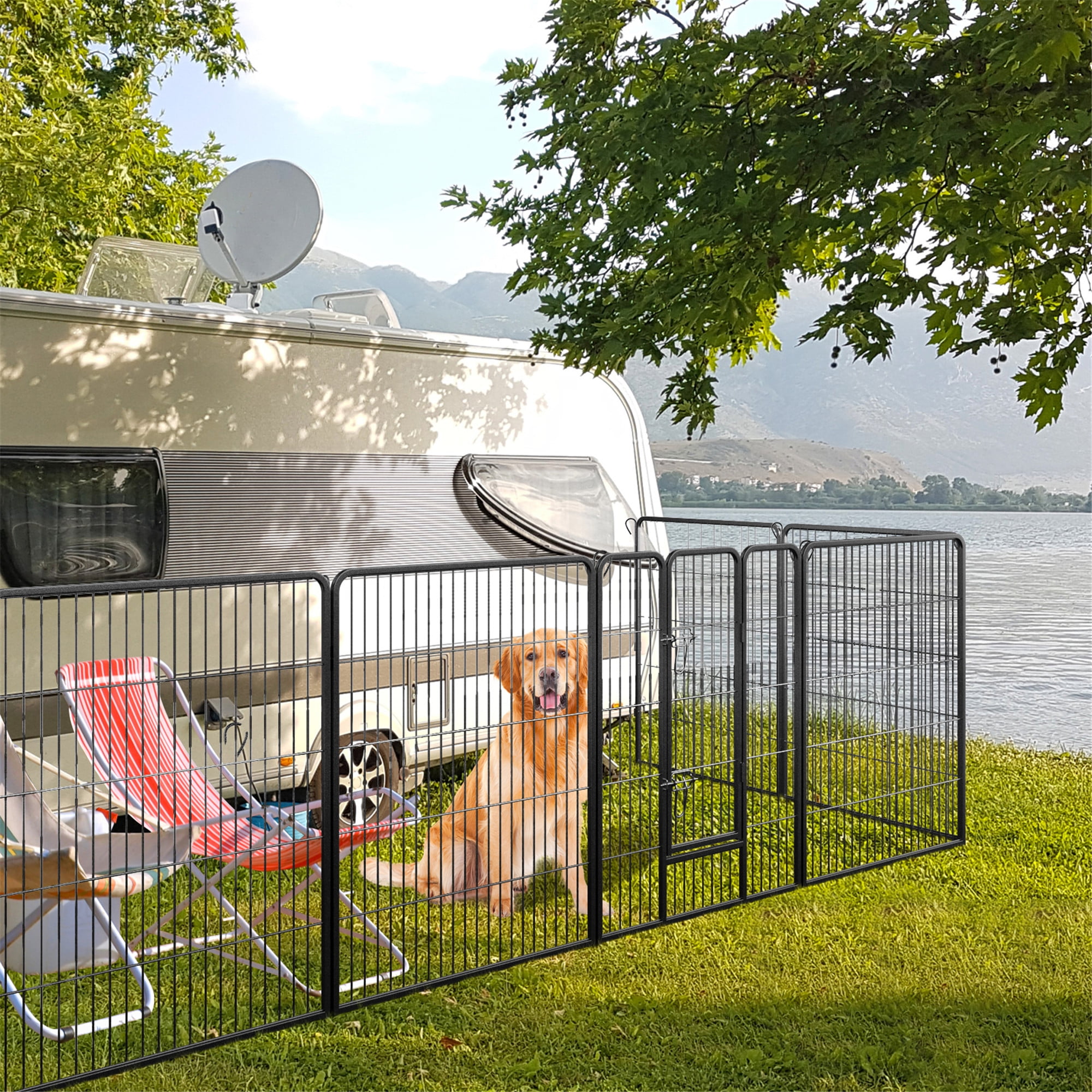 Portable dog fence outdoor sale