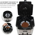 thumbnail image 5 of 4Pack No.4 Reusable Coffee Maker Basket Filter for Ninja Filters, Fit Most 8-12 Cup Basket Drip Coffee Machine, 5 of 7