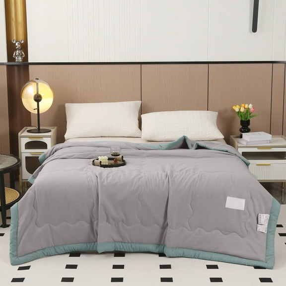 100Fens Summer Cooling Blanket Summer Cooler Quilt For Hot Sleepers And Night Sweats Ice Blanket For Sleeping Cooler Comforter Double Sided Cold Effect Blanket Cooler Fiber Ice Blanket