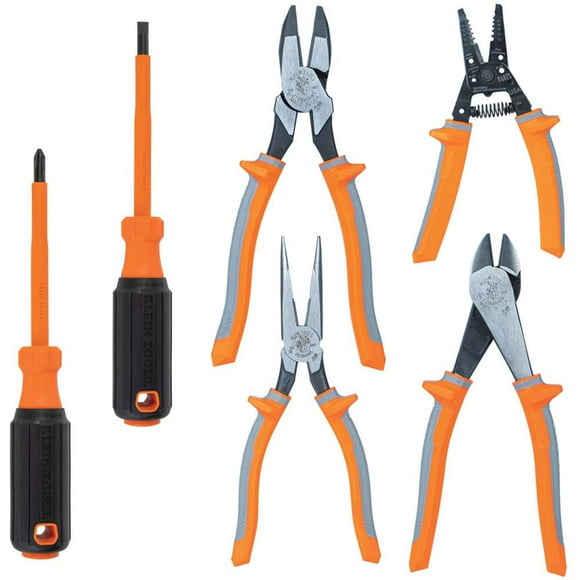 Juego de herramientas Klein Tools 9418R 1000V con aislamiento de 6 piezas
