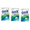 3 Pack - Gas-X Chewables Extra Strength Peppermint Creme 18 Tablets Each