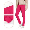 thumbnail image 5 of Girls Warm Tights Fleece Lined Thermal Slim Stretchy Soft Leggings Pants, 5 of 7