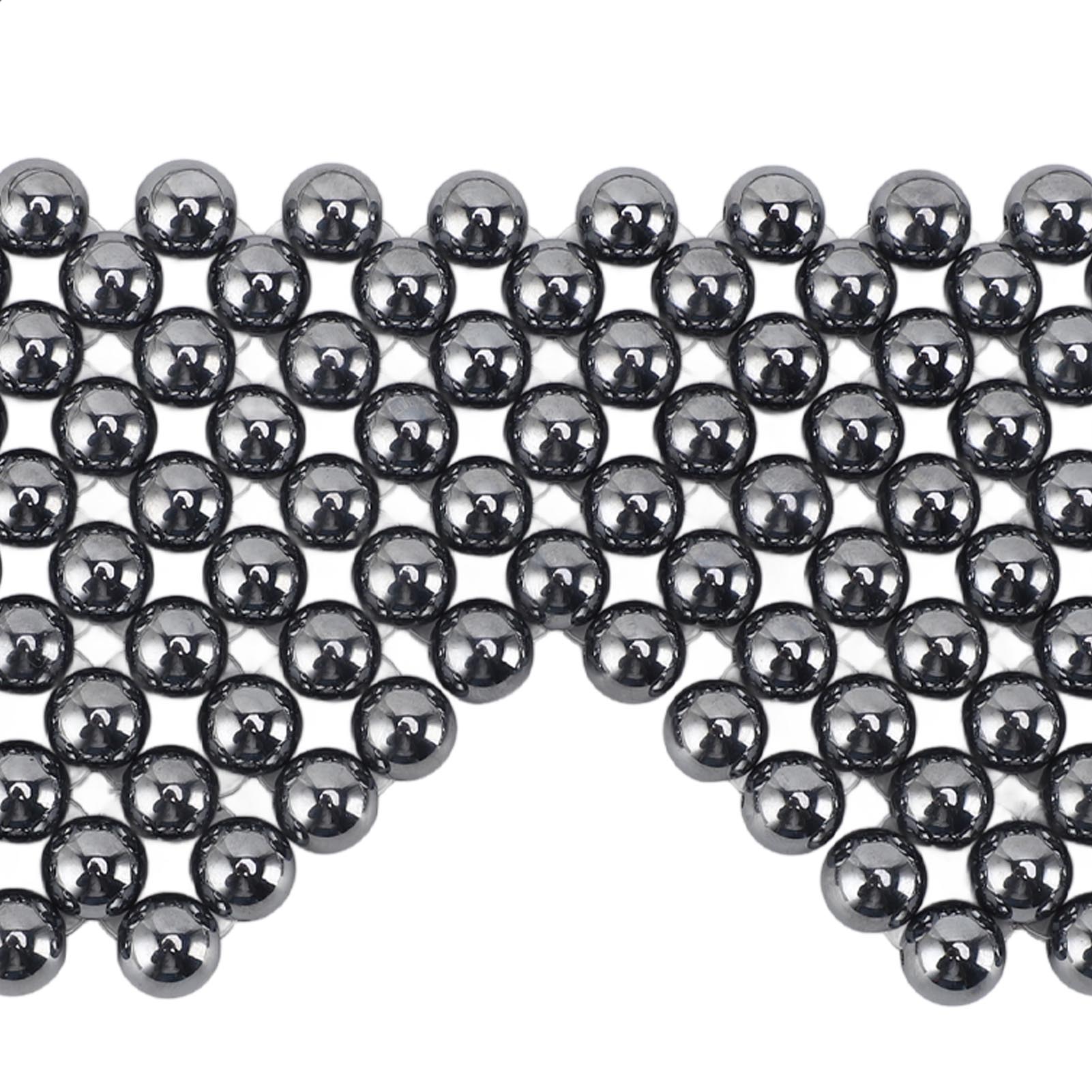 M Buder Terahertz Energy Stone Sleep Mask Eye Cover for Relaxation and Fatigue Relief, Black, 5.12 inches / 13 cm