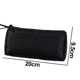 thumbnail image 2 of Estuche para lápices de gran capacidad, estuche para bolígrafos, bolsa de maquillaje, suministros escolares, papelería de oficina, almacenamiento, regalo, negro, 2 of 5
