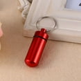 thumbnail image 4 of LHCER Keychain Tablet Pill Box, Portable Travel Pill Box,Portable Travel Pill Box WaterProof Mini Blue Aluminum Keychain Tablet Pill Storage Box Case, 4 of 7